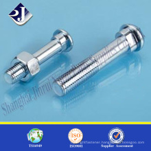 hardware fastener alloy steel hot dip galvanized highway guardrail bolt